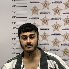 mugshot of ANGEL AGUINAGA MENDOZA