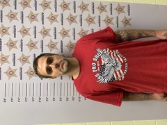 mugshot of JUSTIN MICHAEL SWAIN